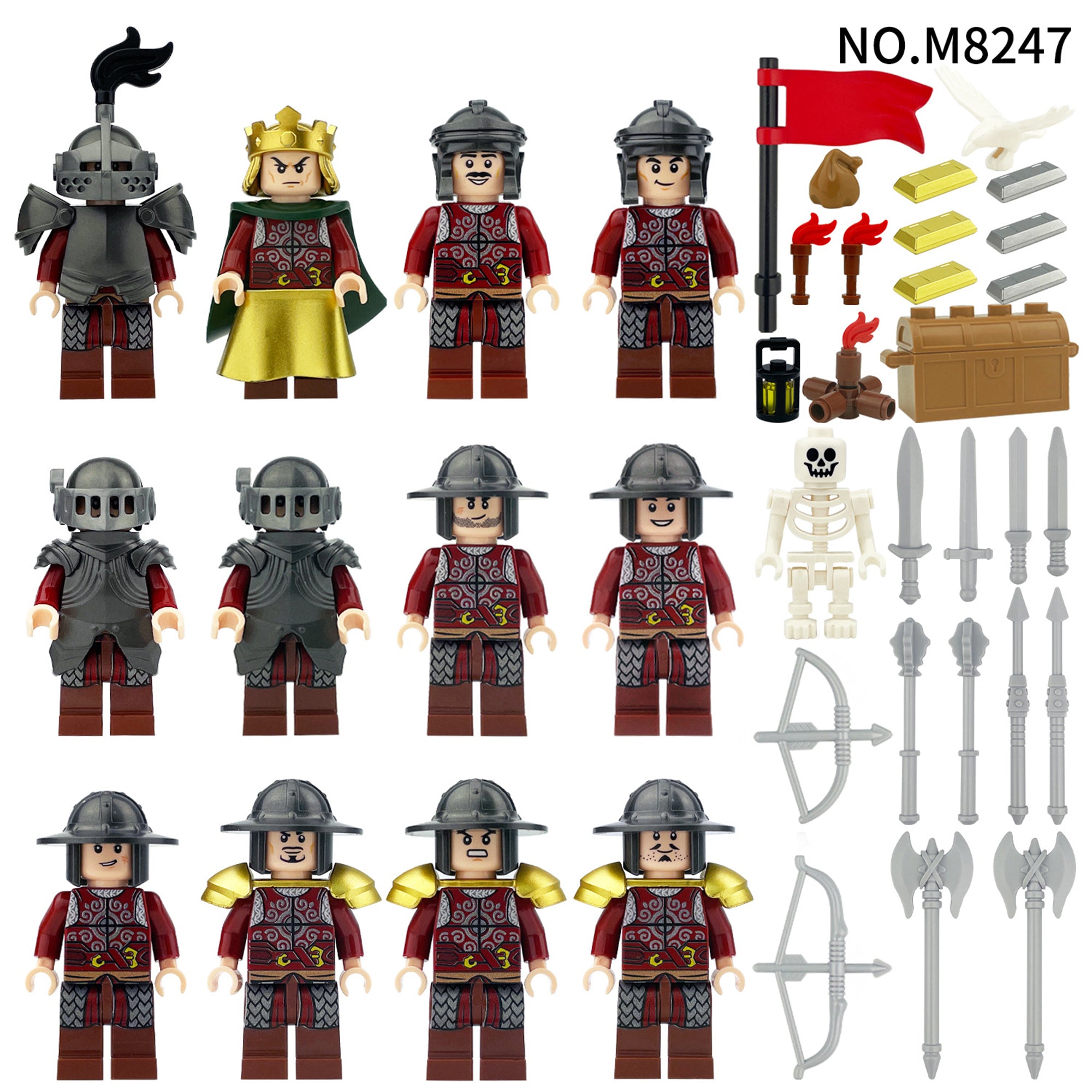 Zestaw figurek Medieval - Zestaw