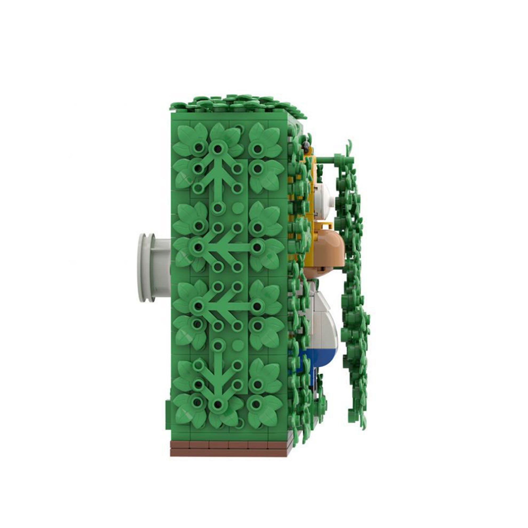 Zestaw klocków Homer Simpson backing into Bushes