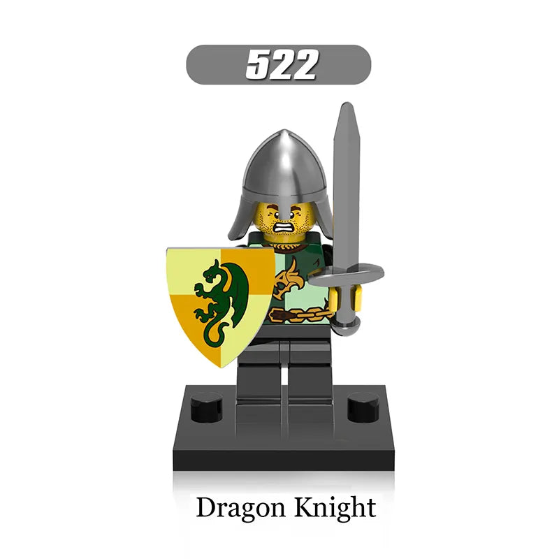 Zestaw figurek Medieval - X-522