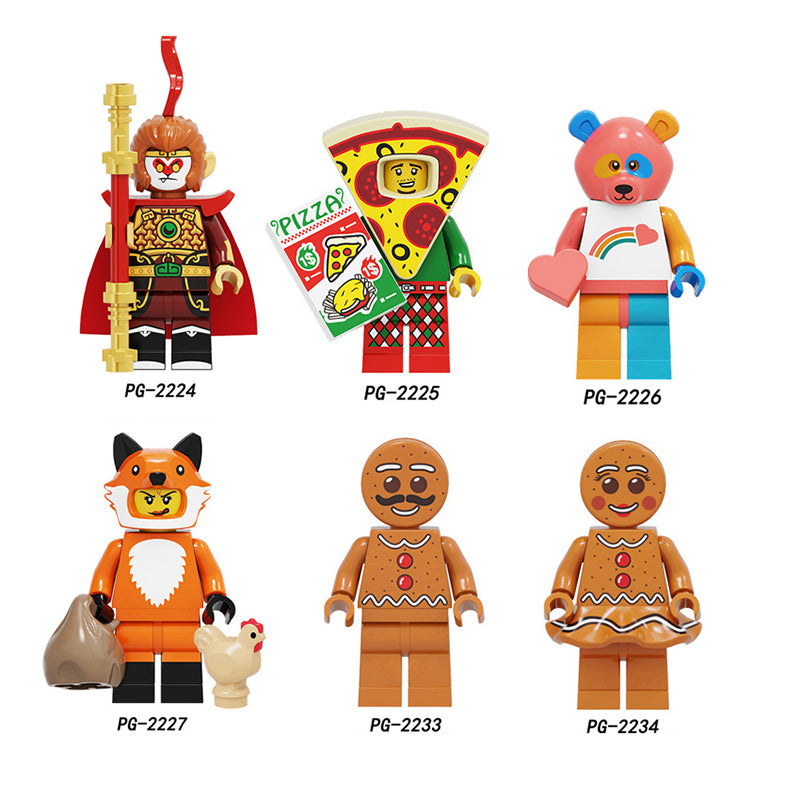 Zestaw figurek Minifigures - Zestaw x6