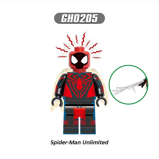 Zestaw figurek superhero