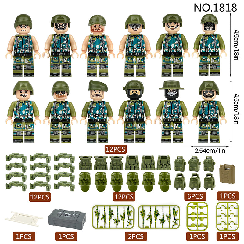 Zestaw figurek Military - Zestaw
