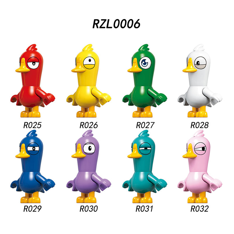 Zestaw figurek Goose Goose Duck - Zestaw x8