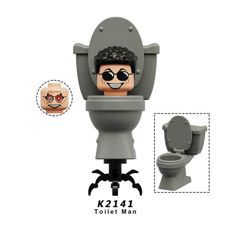 Zestaw figurek Skibidi Toilet - K-2141