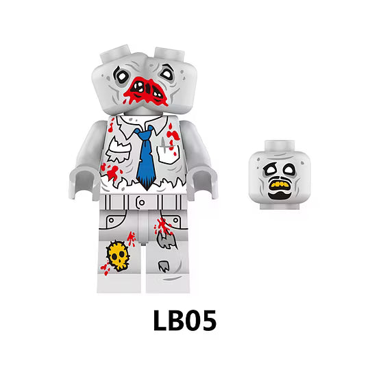 Zestaw figurek zombie