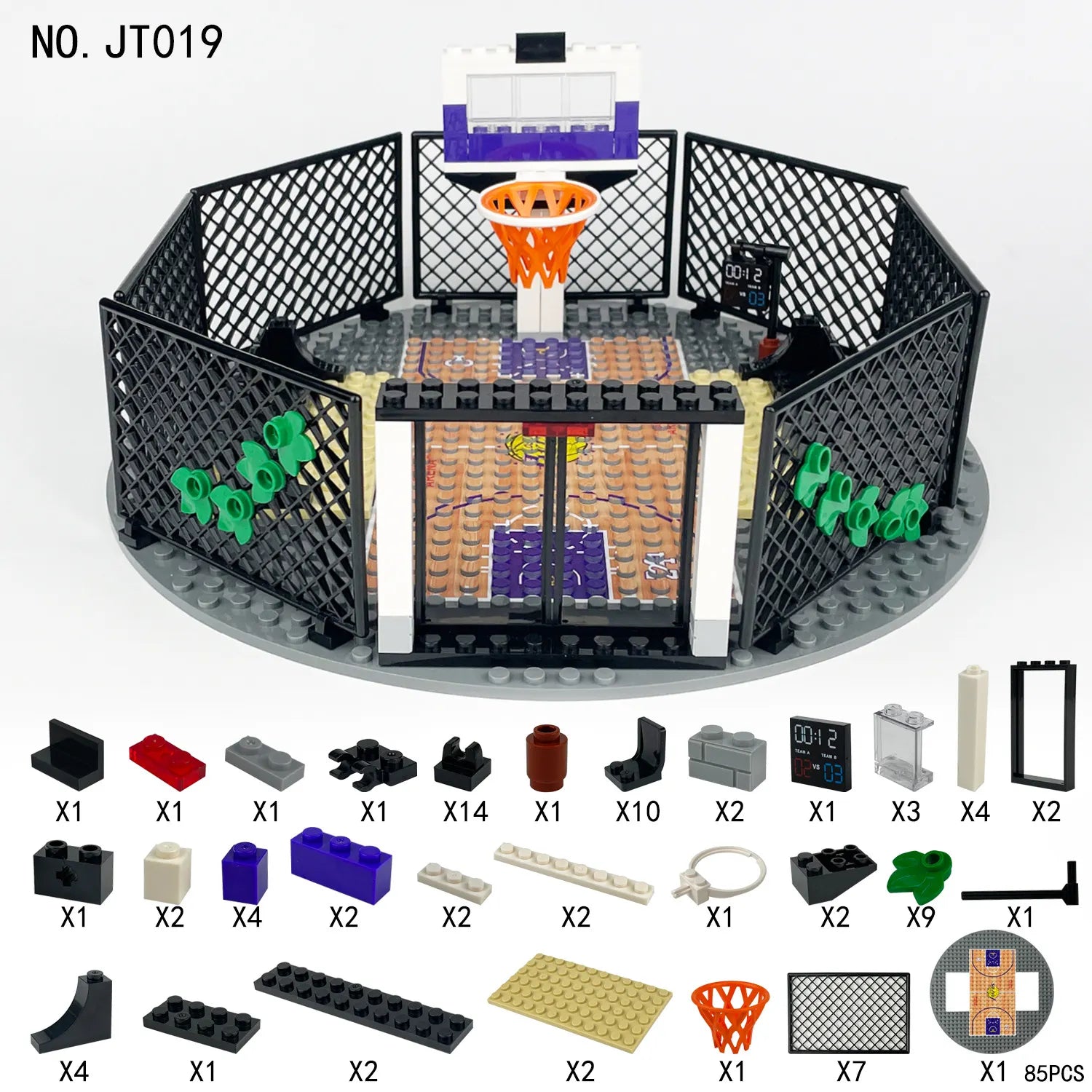 Elementy i akcesoria – Basketball Court - JT019/