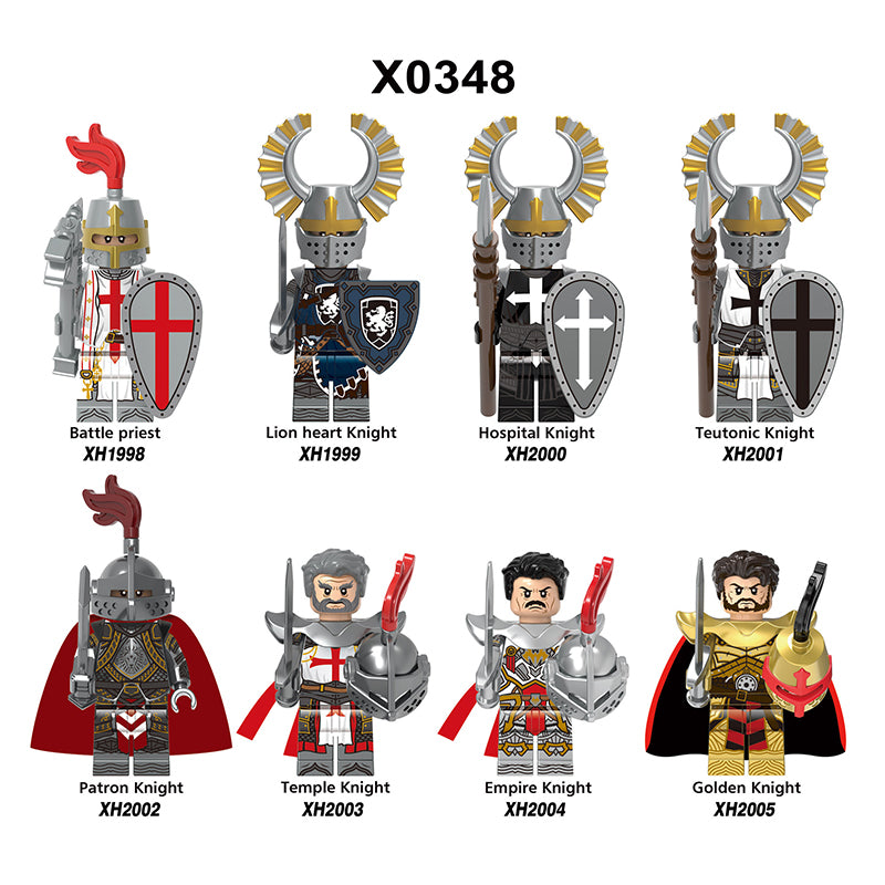 Zestaw figurek Medieval - Zestaw x8