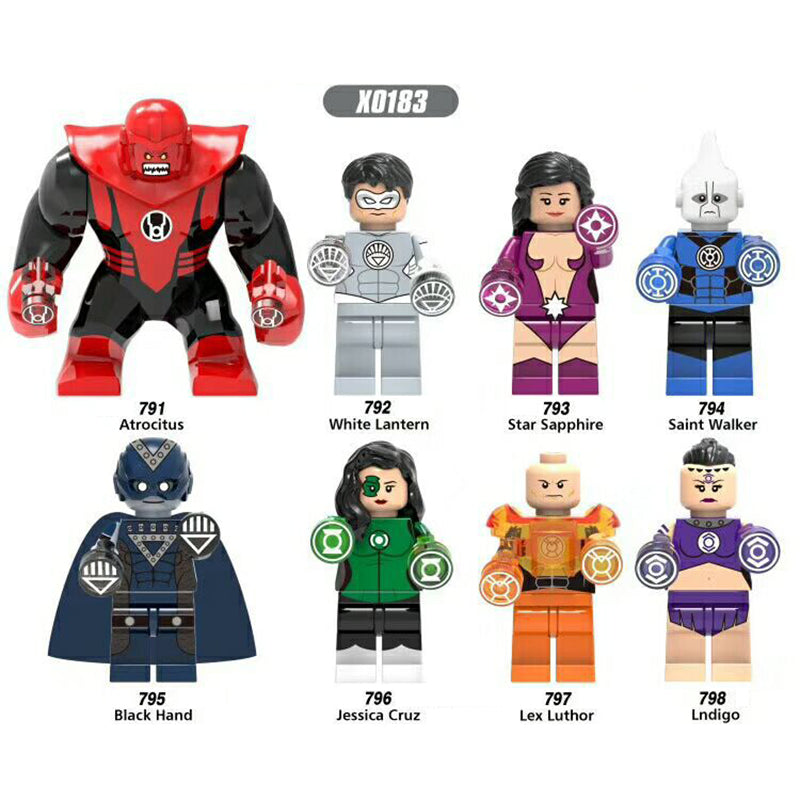 Zestaw figurek Super Hero - Zestaw x8