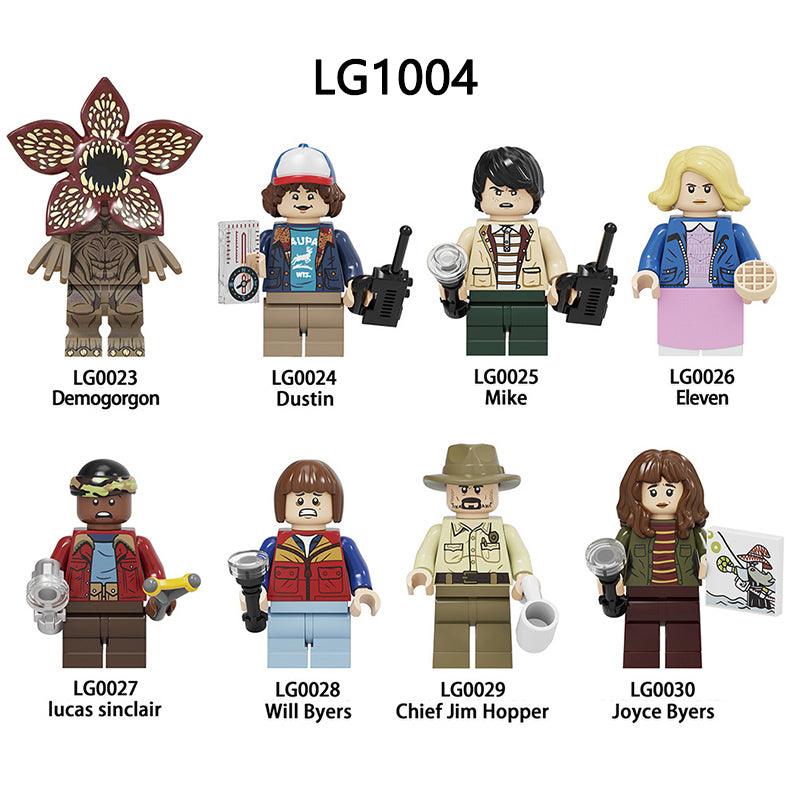 Zestaw figurek Stranger Things - Zestaw x8
