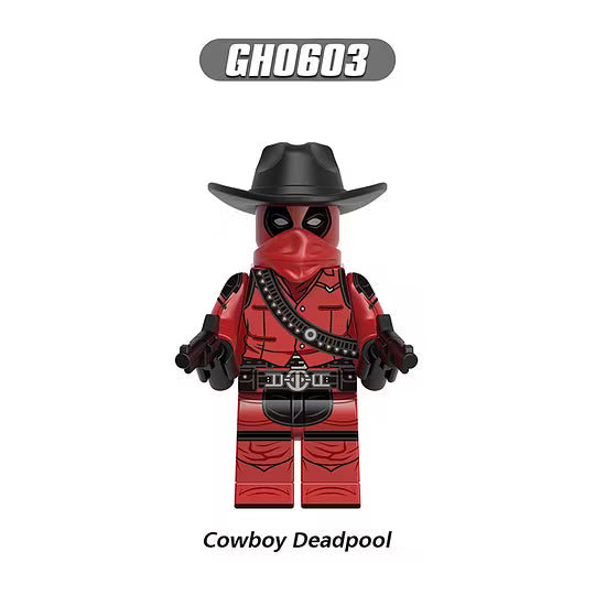 Zestaw figurek deadpool
