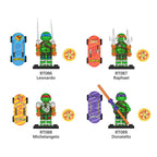 Zestaw figurek TMNT - Zestaw x4