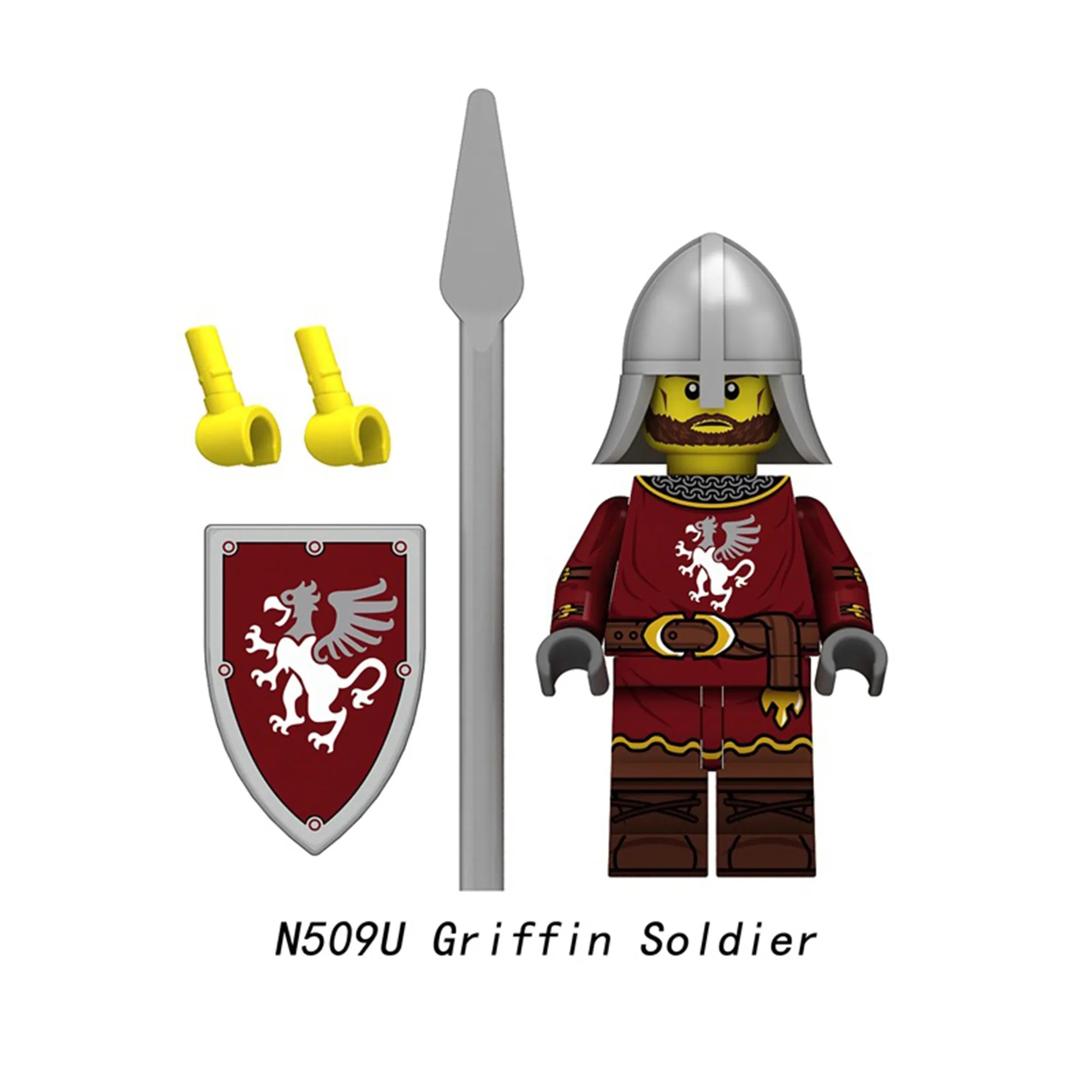 Zestaw figurek Medieval - N-509U