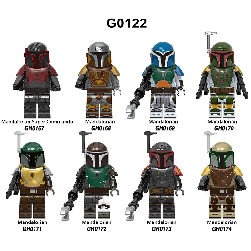 Zestaw figurek Star War - Zestaw x8