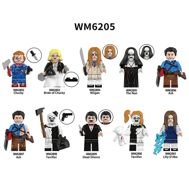 Zestaw figurek Minifigures - Zestaw x10