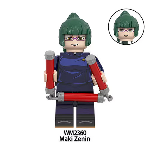 Zestaw figurek jujutsu kaisen