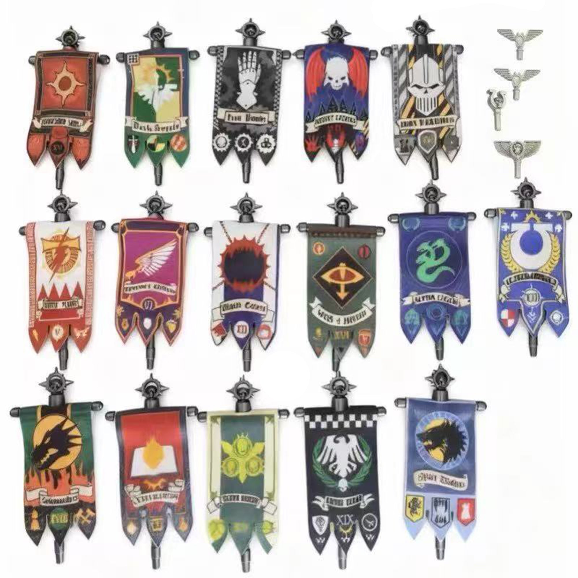 Elementy i akcesoria – Flag - 16PCS