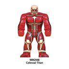 Zestaw figurek attack on titan
