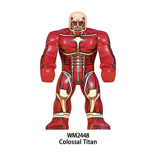 Zestaw figurek attack on titan
