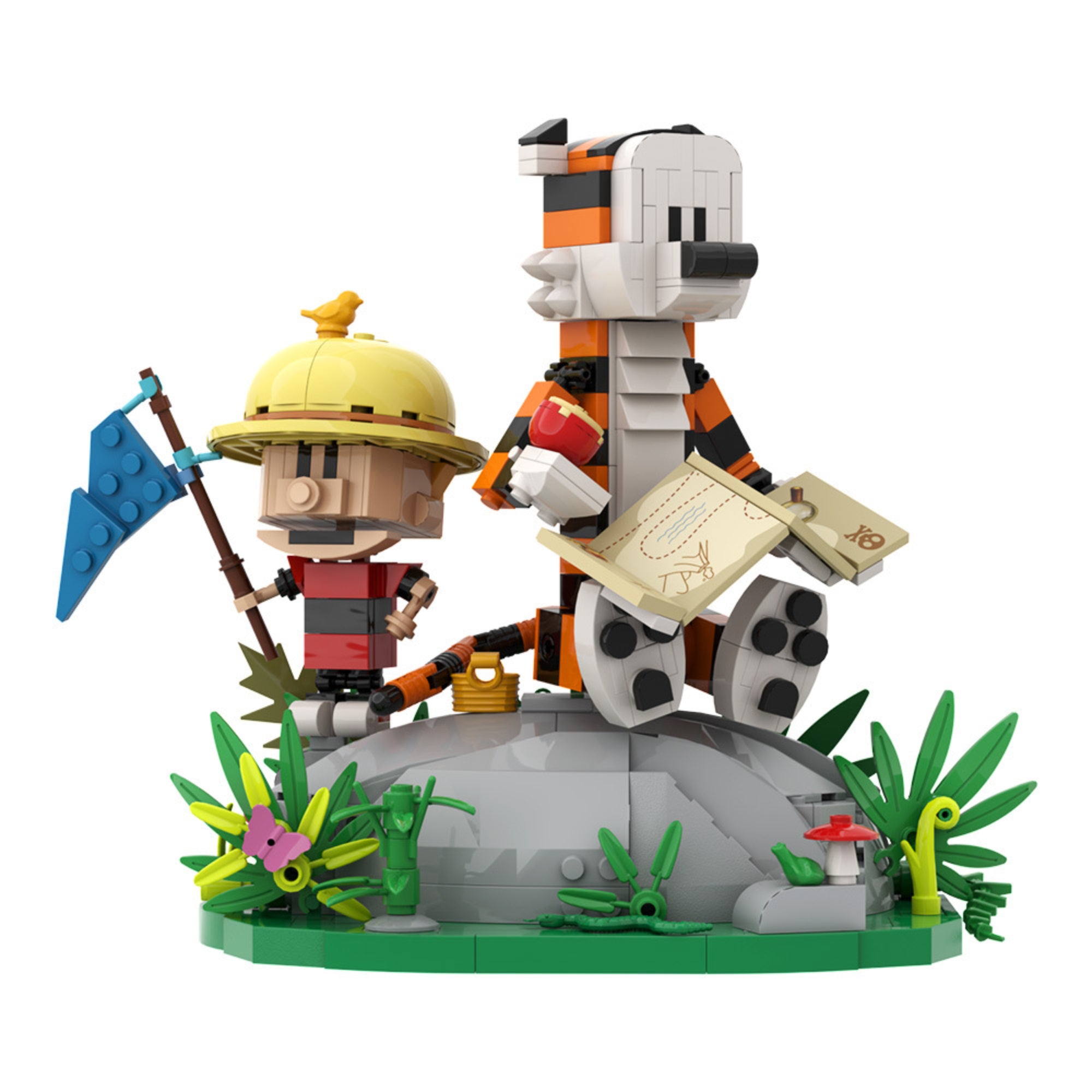 Zestaw klocków Calvin and Hobbes - MOC A1794