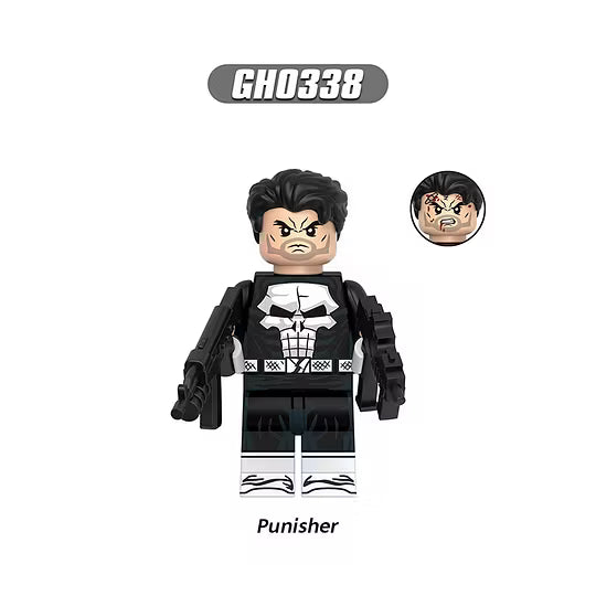 Zestaw figurek daredevil i punisher
