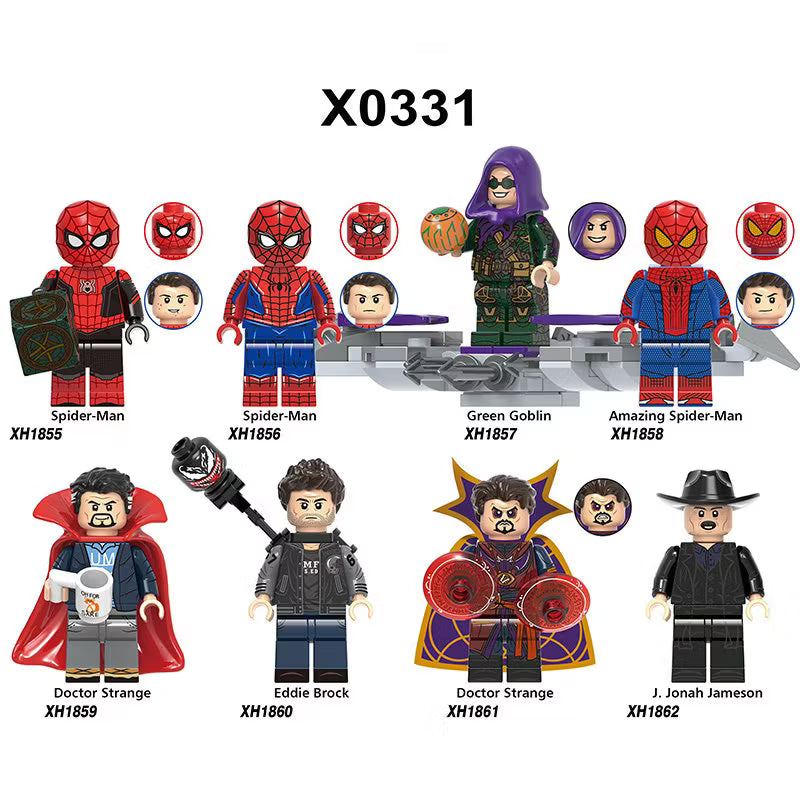 Zestaw figurek spiderman