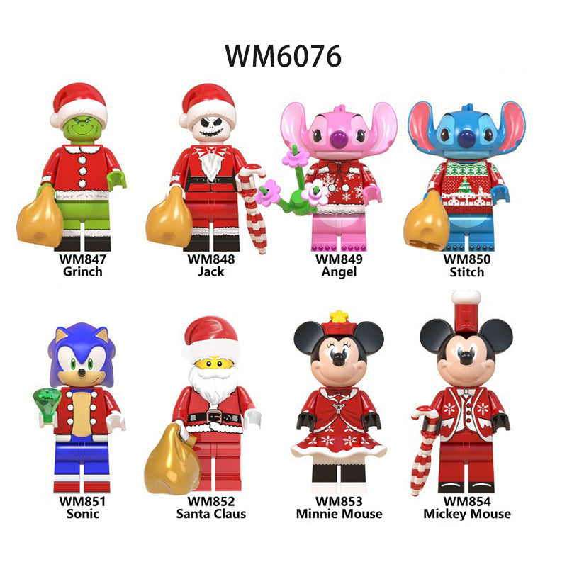 Zestaw figurek Minifigures - Zestaw x8