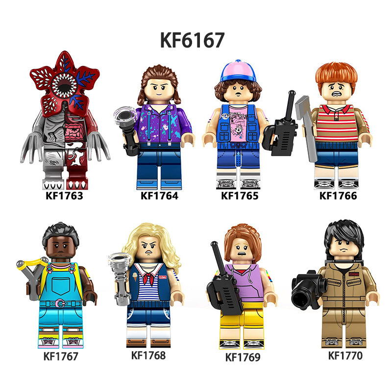 Zestaw figurek Stranger Things - Zestaw x8