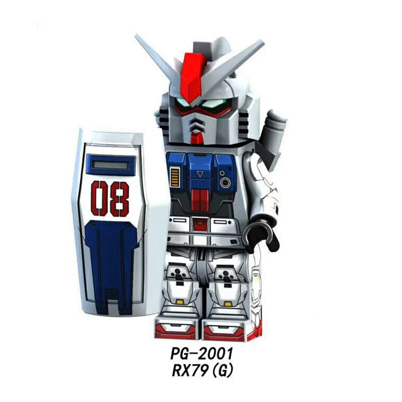 Zestaw figurek Gundam - P-2001