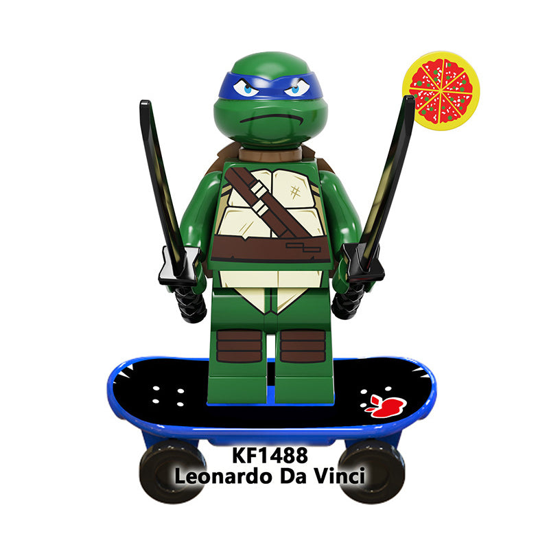 Zestaw figurek TMNT - KF-1488