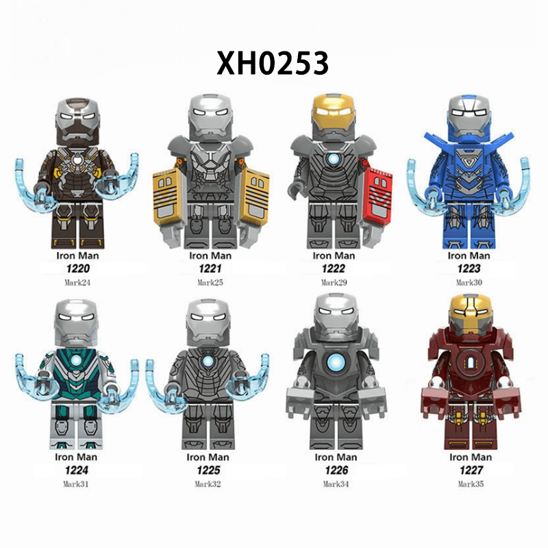 Zestaw figurek Super Hero - Zestaw x8