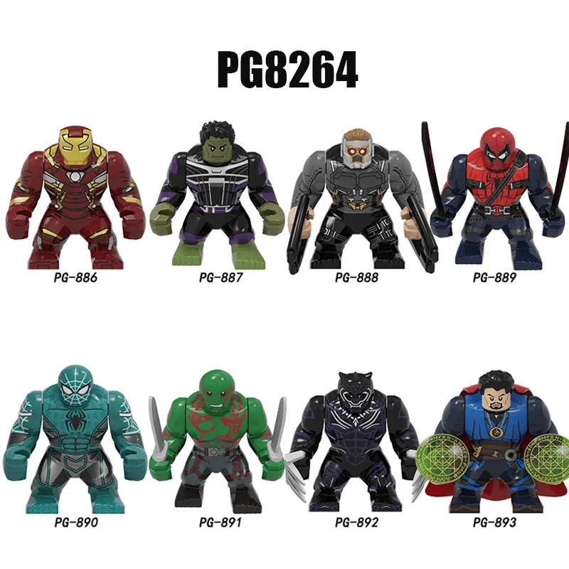 Zestaw figurek Super Hero - Zestaw x8