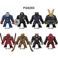 Zestaw figurek Super Hero - Zestaw x8