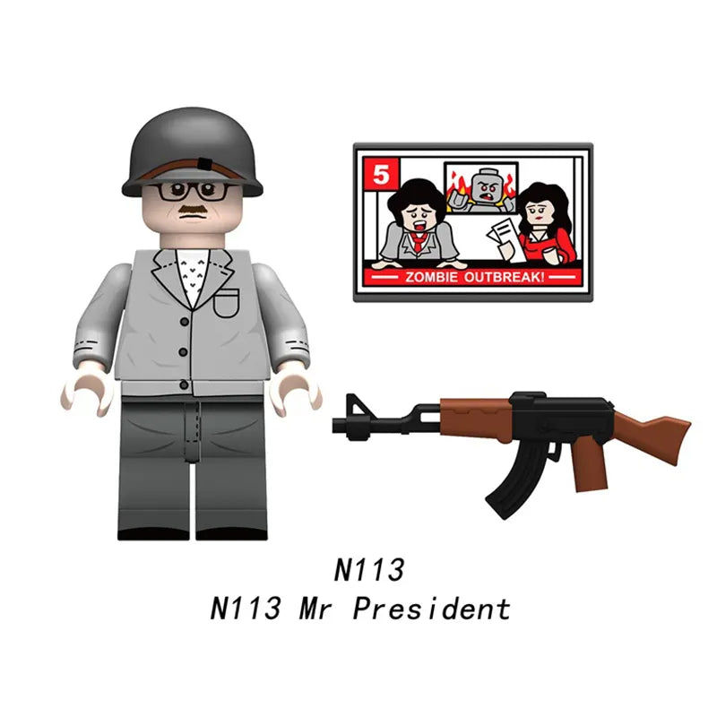 Zestaw figurek Zombie - N-113