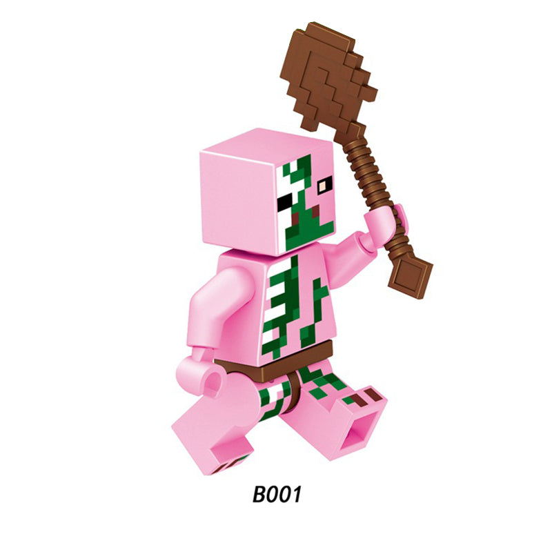 Zestaw figurek Minecraft - B-001