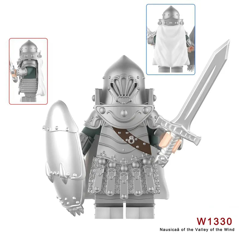Zestaw figurek Nausicaa of the Valley of the Wind - W-1330