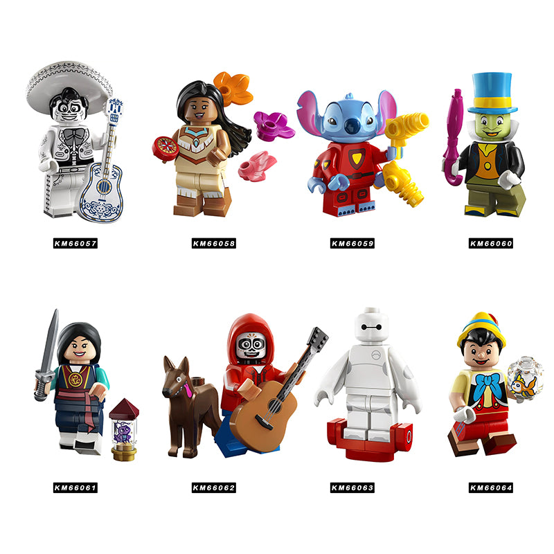 Zestaw figurek Minifigures - Zestaw x8