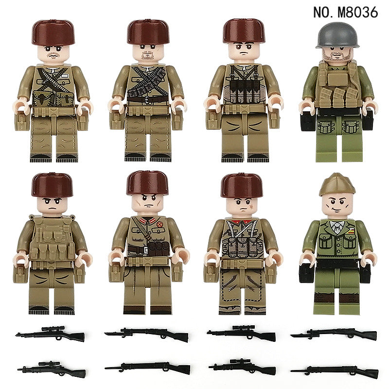 Zestaw figurek Military - Zestaw
