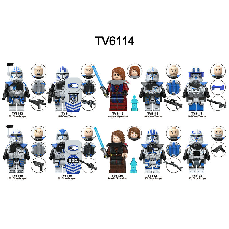 Zestaw figurek Star War - Zestaw x10