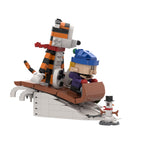 Zestaw klocków Calvin and Hobbes Sled