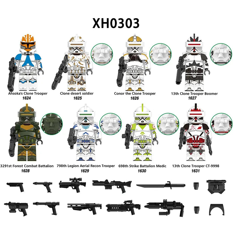 Zestaw figurek Star War - Zestaw x8