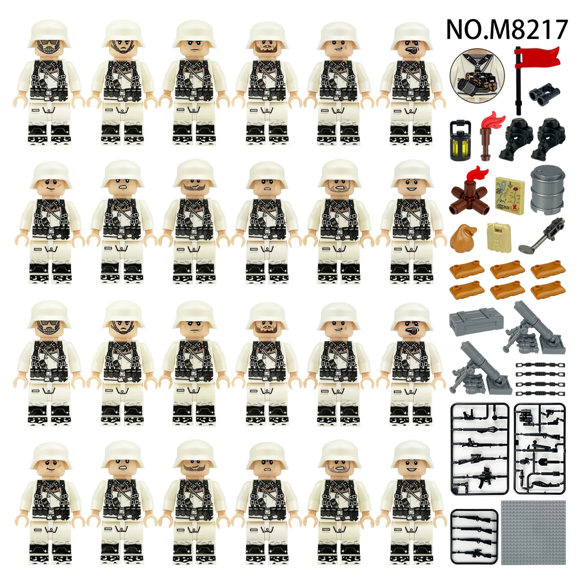 Zestaw figurek Military - Zestaw