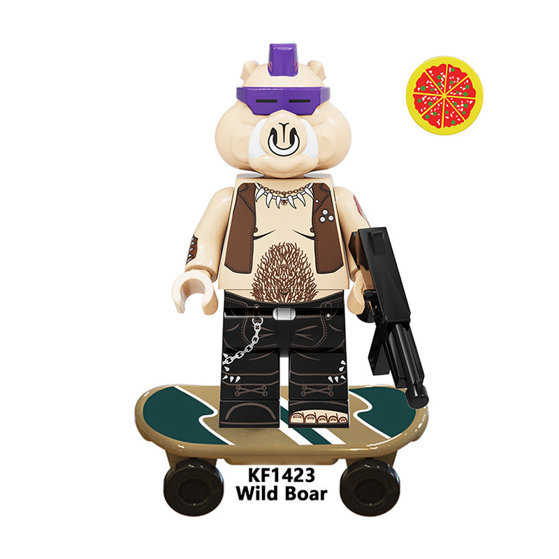 Zestaw figurek TMNT - KF-1423