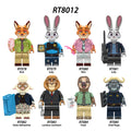 Zestaw figurek Zootopia - Zestaw x8