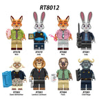 Zestaw figurek Zootopia - Zestaw x8