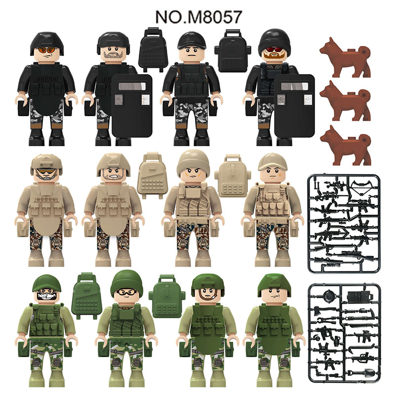 Zestaw figurek Military - Zestaw