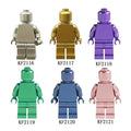 Zestaw figurek Gilded Minifigures - Zestaw x6