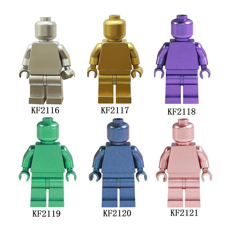 Zestaw figurek Gilded Minifigures - Zestaw x6