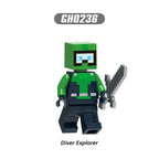 Zestaw figurek Minecraft - G-0236