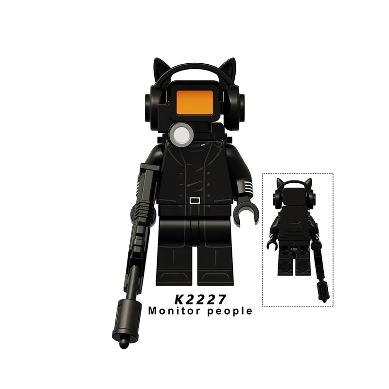 Zestaw figurek Skibidi Toilet - K-2227
