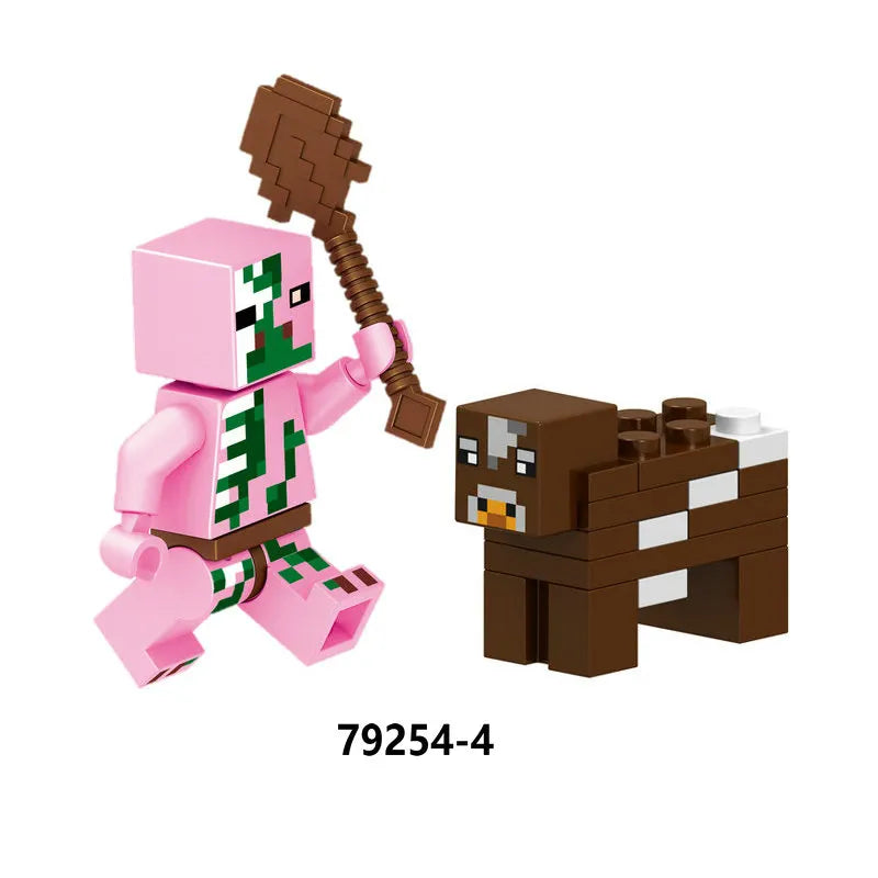 Zestaw figurek Minecraft - 79254-4